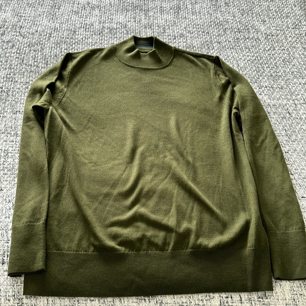 Men’s Mock Neck Sweater